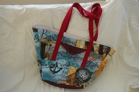 Strandtaschen und Shopping bags